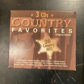 V/A - Country Favorites 3CD (M-/VG+)